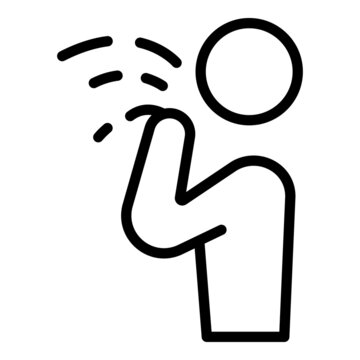 recommend clip art: Anger feeling icon outline vector. Panic attack. Anxiety disorder