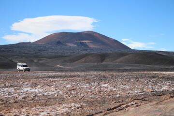 Obraz na płótnie Canvas desert landscape of northwestern Argentina