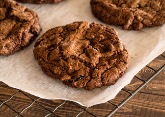 chocolate fudge cookie