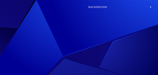 Vector Abstract Blue Geometric Background