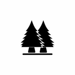 Obraz premium tree icon, tree vector sign symbol