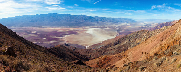 USA, Nevada, Devils Golf Course seen from Dantes View observation point