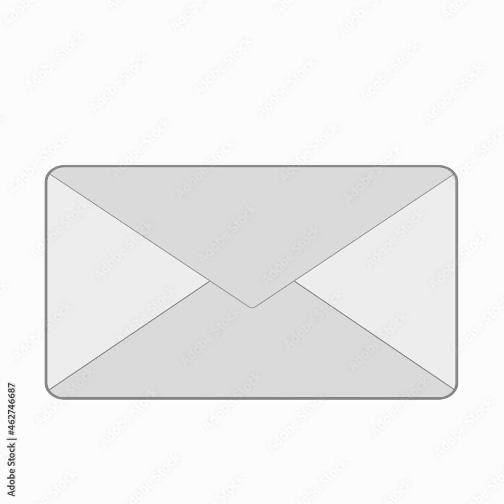 Poster envelope icon. message sign. communication background. letter mail symbol. send logo. vector illustr