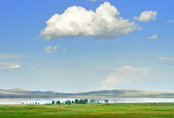 Lake Shira in Khakassia