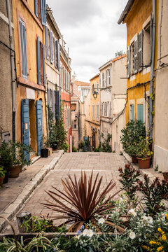 Frace, Cote d?Azur, Marseille, lanes in  Le Panier