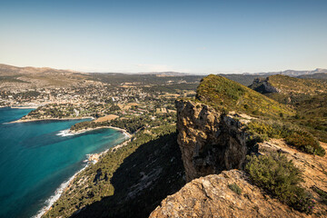 France, Cote D'Azur, Cassis, Cliffs of Cap Canaille