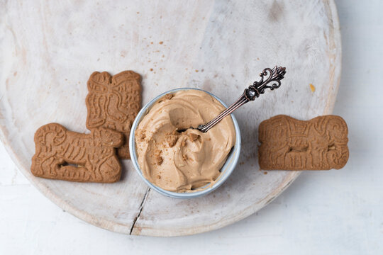 Cupcakes with speculoos cream