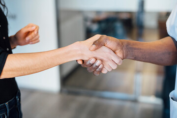 Dentist with patient in dental surgery