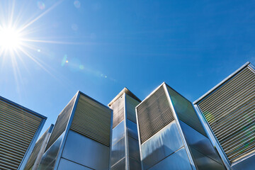 Air duct against the sun