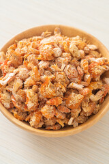 dried shrimps or dried salted prawn
