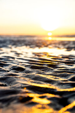 Germany, North Sea, Cuxhaven, mudflat, beach