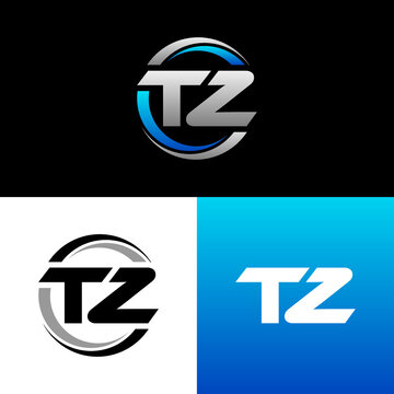 TZ Letter Initial Logo Design Template Vector Illustration