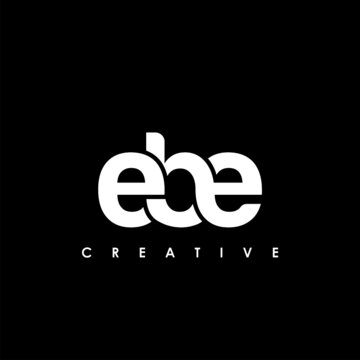 EBE Letter Initial Logo Design Template Vector Illustration