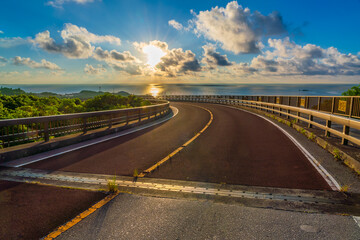 ニライカナイ橋から観る日の出