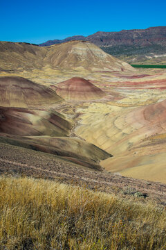 USA, Oregon, John Day Fossil Beds National Monument, Painted hills
