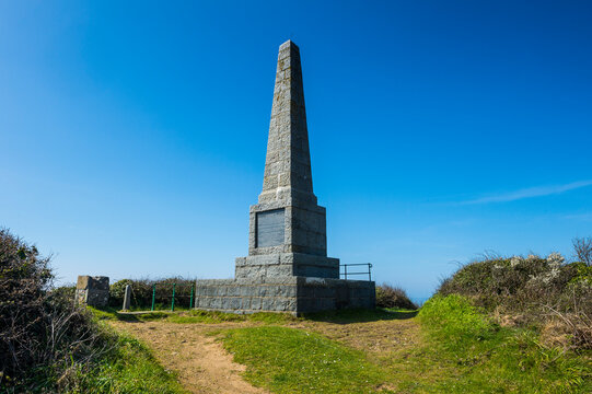 United Kingdom, Channel islands, Sark, historic Pilcher Monument