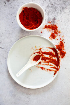 Bowl of red paprika