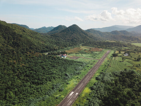 Indonesia, Sumbawa, runway