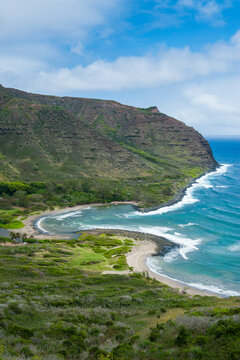Hawaii, island of Molokai, Halawa Bay