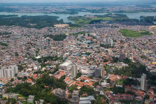 Aerial view of Sao Paulo, Brazil