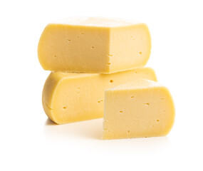 Block of hard cheese.