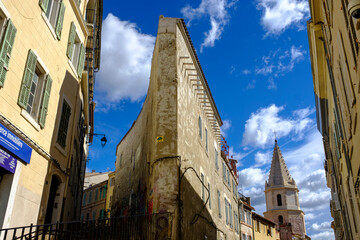 France, Marseille, old town, Notre Dame des Accoules