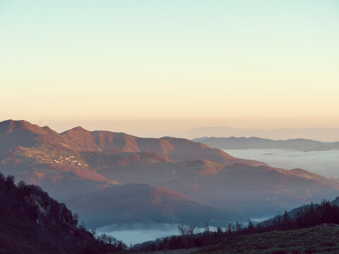 Spain, Asturia, Collada de Pelugano