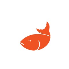 fish icon vector illustration design