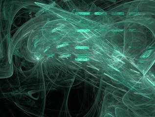 Imaginatory fractal abstract background Image