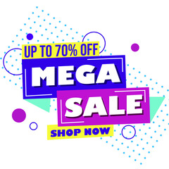 Sale Banners, elements with designs, sales, offers, discounts, special, ultimate, unlimited, big, 70% offers, upto, yearend sale, mega sale, latest, special, shop now, buy now, colourful badges