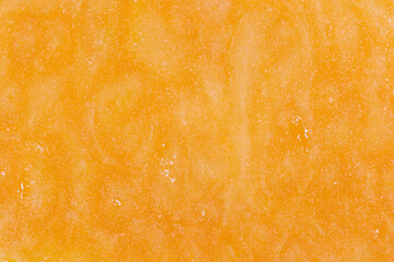 close up of orange pumpkin texture