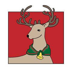 It is icon of reindeer