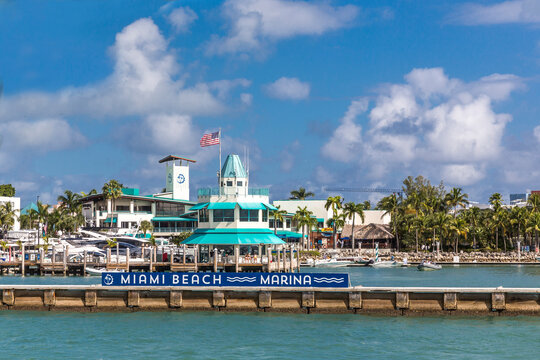 USA, Florida, Miami, marina