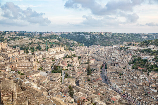 Italy, Sicily, Modica, townscape