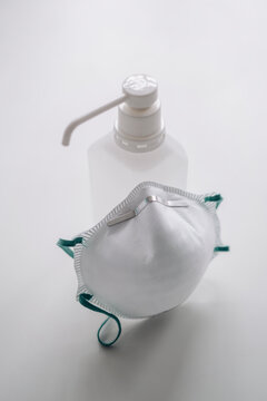 Sanitizer and mask