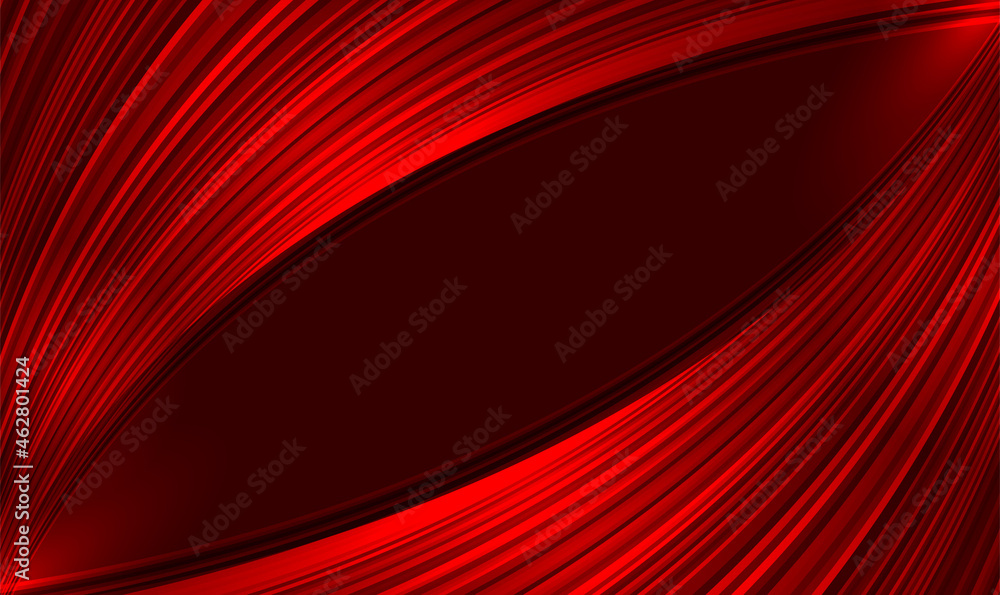 Poster abstract red metal curve overlap with blank space design modern futuristic vector background. abstra