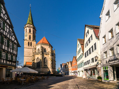 Germany, Baden-Wuerttemberg, Schorndorf, city church