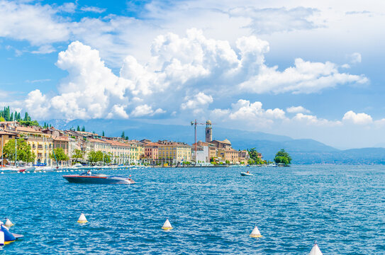 Italy, Lombardy, Salo, Lake Garda
