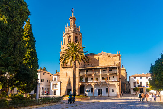 Spain, Andalusia, Province Malaga, Ronda, Santa Maria la Mayor