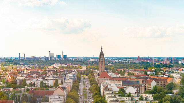 Germany, Berlin-Charlottenburg, view to the city from above