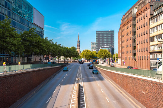 Willy-Brandt-Strasse, Hamburg, Germany