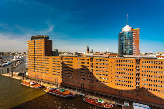Speicherstadt and Hafencity, Hamburg, Germany
