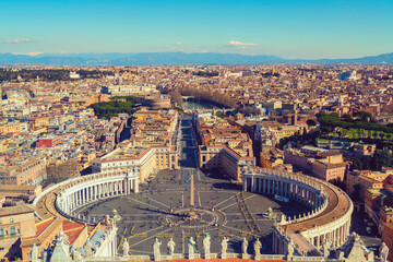 View From Peter Basilica The