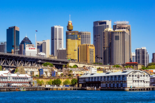 Australia, New South Wales, Sydney, cityview at Circular Quay