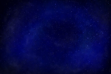 Fototapeta na wymiar Night blue background with stars
