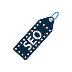 Marketing, tag icon. Simple vector design.