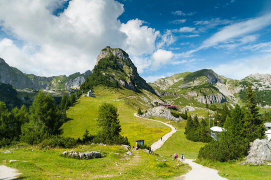 Austria, Tyrol, Maurach, Rofan Mountains