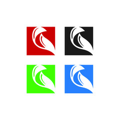 Bird Logo Icon Vector Stock