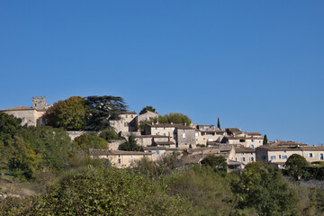 Obraz premium village Murs dans le département du Vaucluse