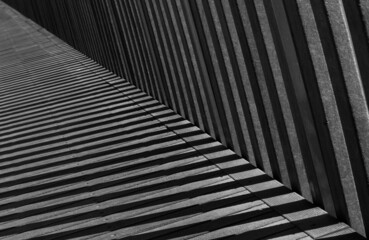 Naklejka premium black and white backgroundcwith Shadows